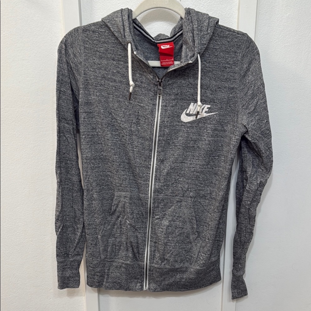 Nike Charcoal Full-Zip Hoodie